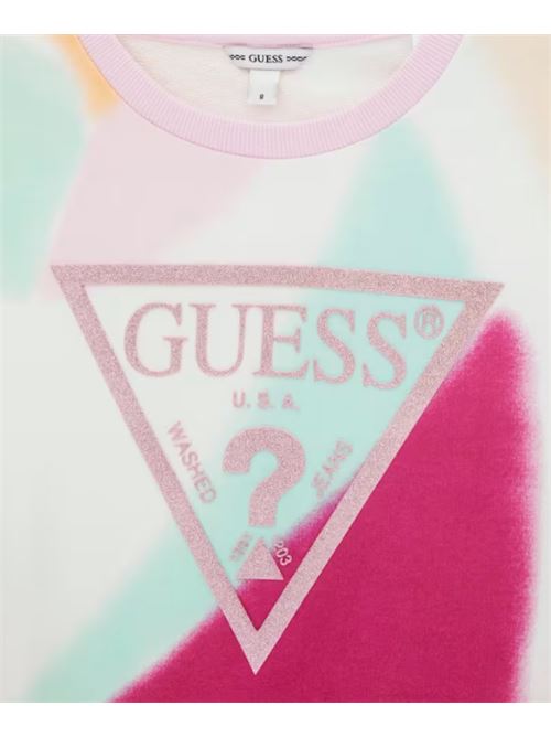oversize crop ls active top GUESS | J6GQ01 KA6R4P33Y